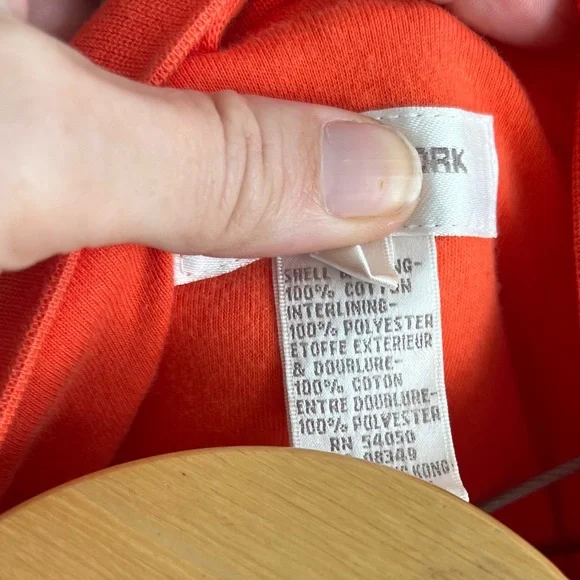 Jones New York Orange Bomber Jacket Zipper - Picture 8 of 14